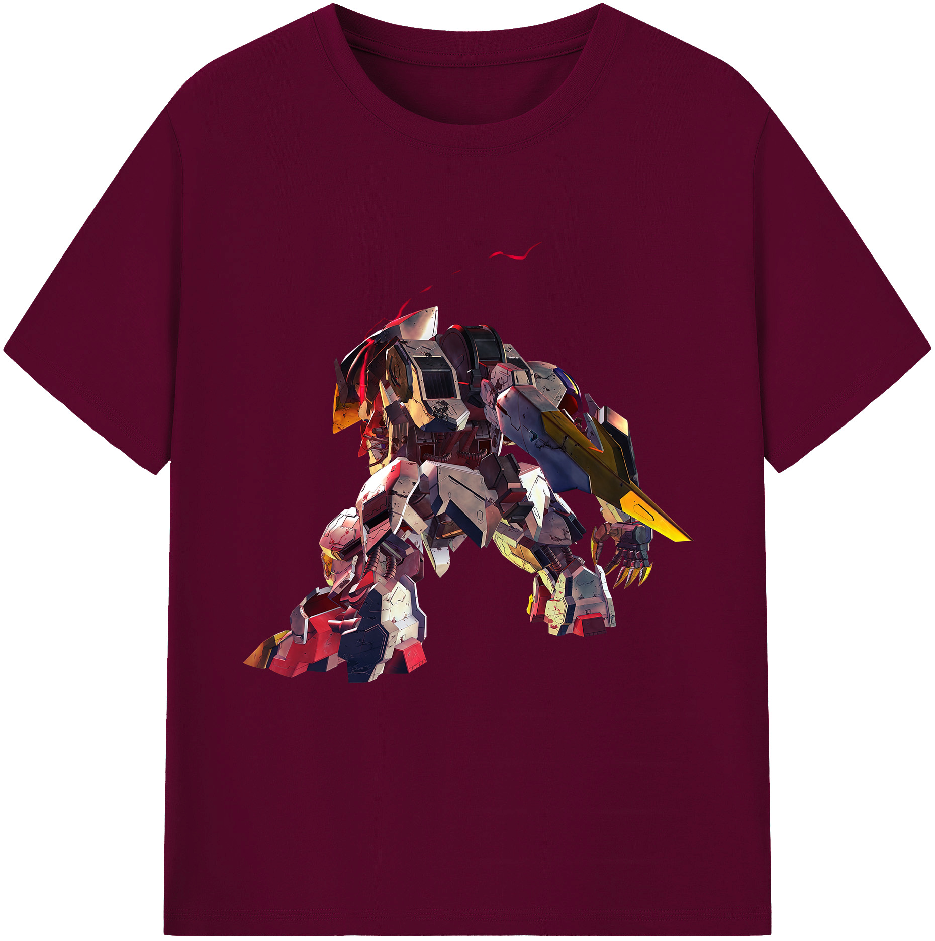 （画像用） 機動戦士ガンダム Mobile Suit Gundam レディースカジュアルプリントTシャツ（綿100％）